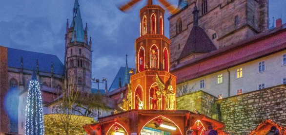 Weihnachtsmarkt Erfurt © www.erfurt-touristinformation.de/K. Nonn