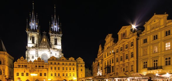 Abendstimmung Altstädter Ring in Prag © Jan Schuler-fotolia.com