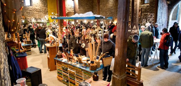 Weihnachtsmarkt Sommerhausen &copy; Fränkisches Weinland Tourismus GmbH/Andreas Hub
